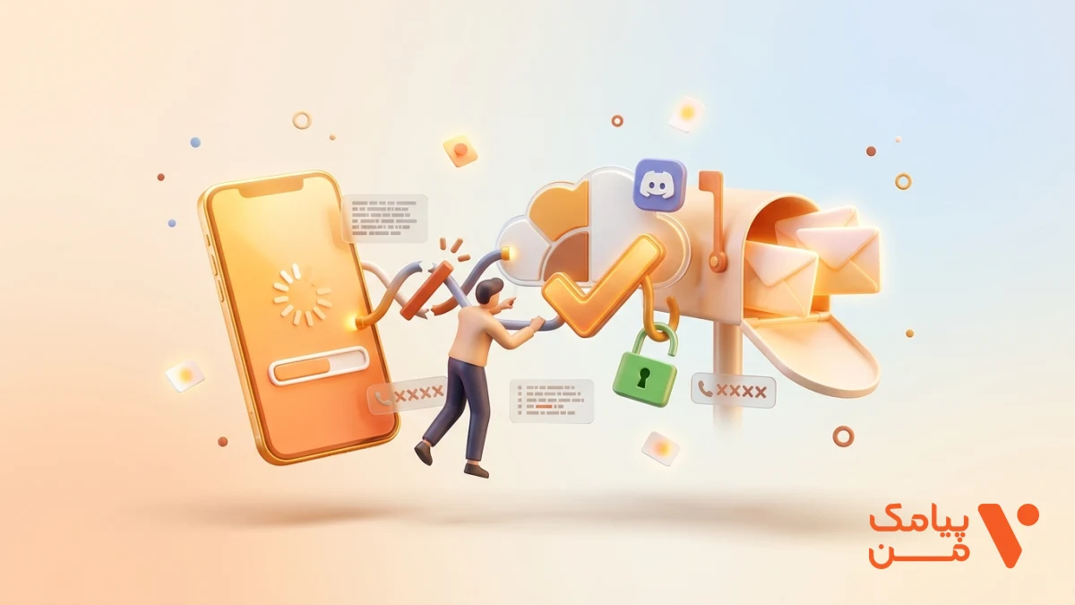 حل مشکل دریافت نکردن کد تایید دیسکورد؛ راهنمای گام به گام رفع بلاک پیامکی